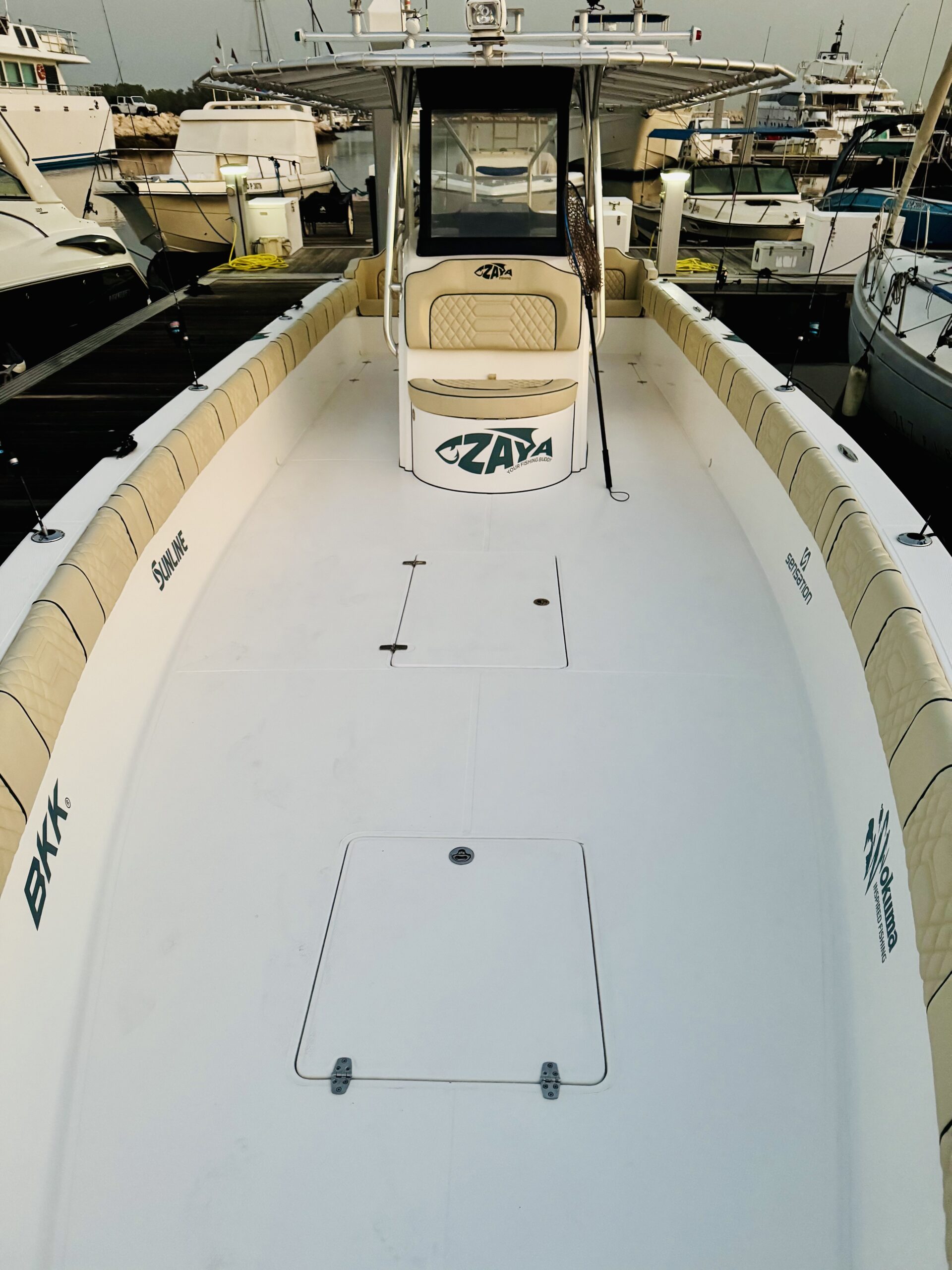 IMG_6028 Zaya Green boat forward deck view